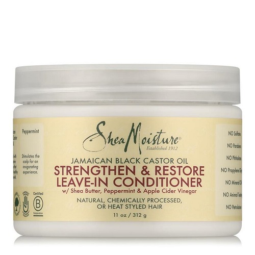 Shea Moisture Jamaican Black Castor Oil Strengthen & Restore Leave-In Conditioner 11oz